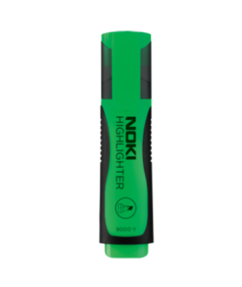Textmarker verde NOKI 9000